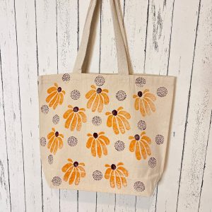 Block printed Big Tote bag