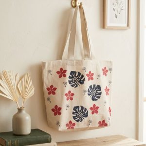 Block printed Big Tote bag